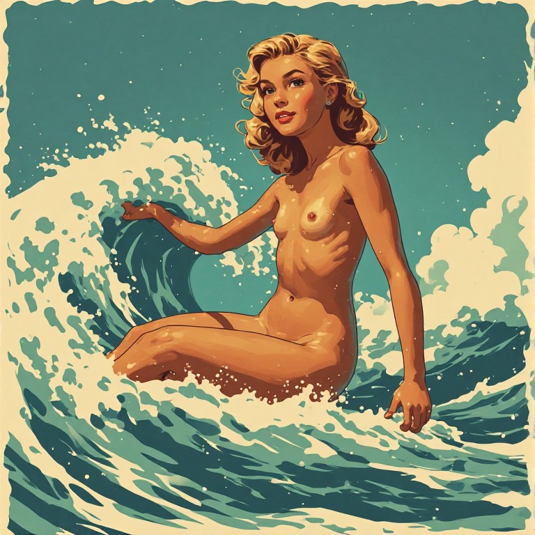 Pin-Up-style-Nakked-Young-Girl-(17)