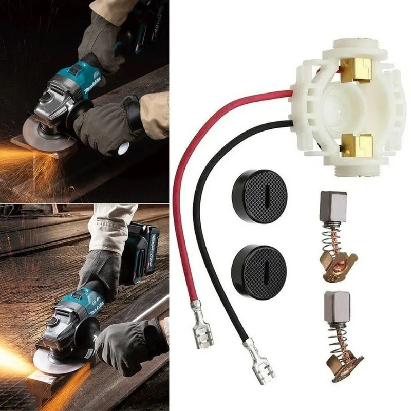 Carbon Brushes Holder with Caps Kit6