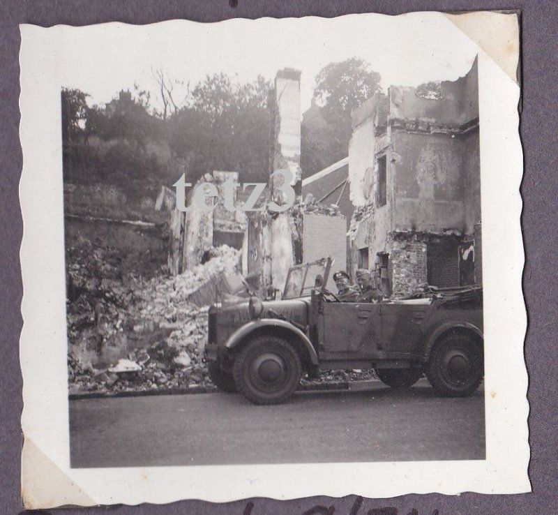 Frankreich Neufschatel b.St.Martin SDkfz PKW Küb