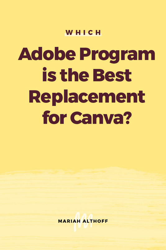 The Adobe Creative Suite is the industry standard for design software. But which one of Adobe’s 30+ programs is the best replacement for Canva?