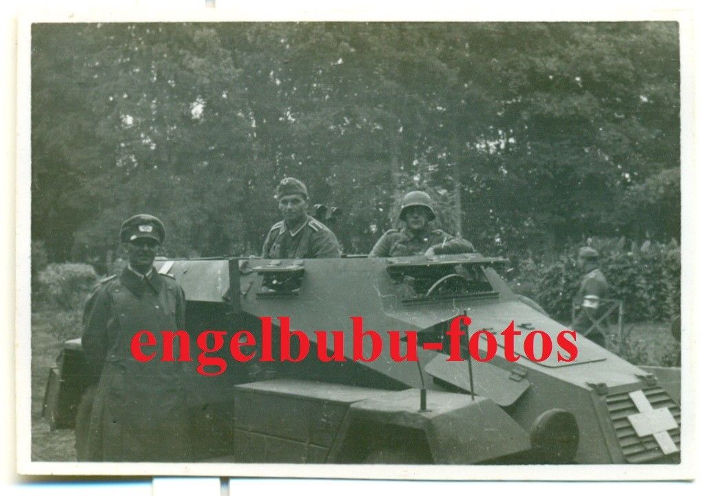 FOTO - LOWICZ (BZURA) POLEN´39 - KOMMANDEUR-PANZER