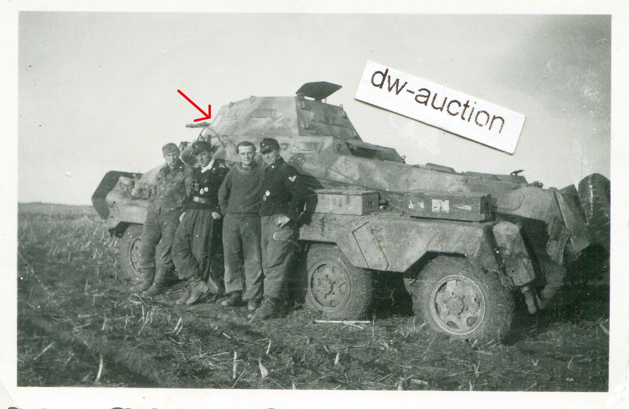 Panzer Aufkl. Abt. 23 , 8 Rad Panzerspähwagen mi