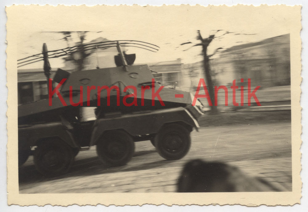 Foto Wehrmacht 2. Pz. Division Kaserne Wien Meidling Panzer Späh