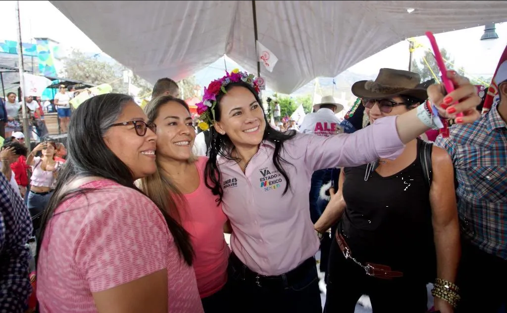 Alejandra del Moral recorre Malinalco, Tonatico, Villa Guerrero y Coatepec Harinas