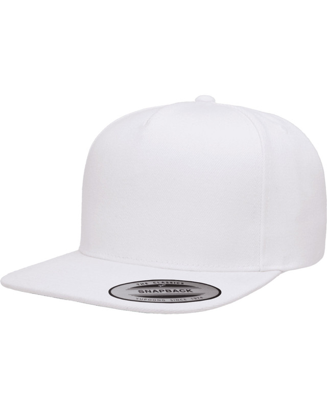 Yupoong Adulto Estructurado Visera Plana Clásica Snapback Gorra YP5089 - Imagen 4 de 10