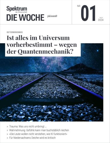 Cover: Spektrum der Wissenschaft Die Woche No 01 2024