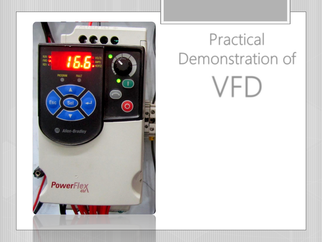 VFD 120 Volt Powerflex 4M configuring and programming