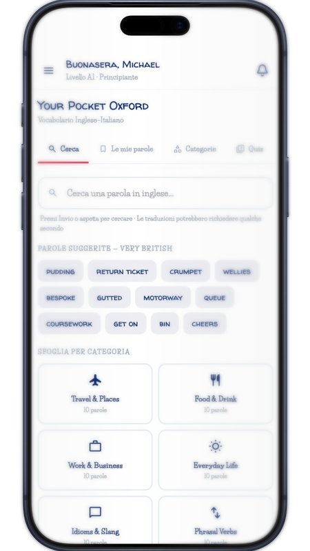 Vocabolario - Mobile