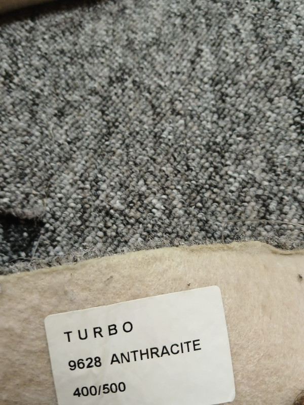 שטיח מקיר לקיר TURBO 9628 ANTHRACITE