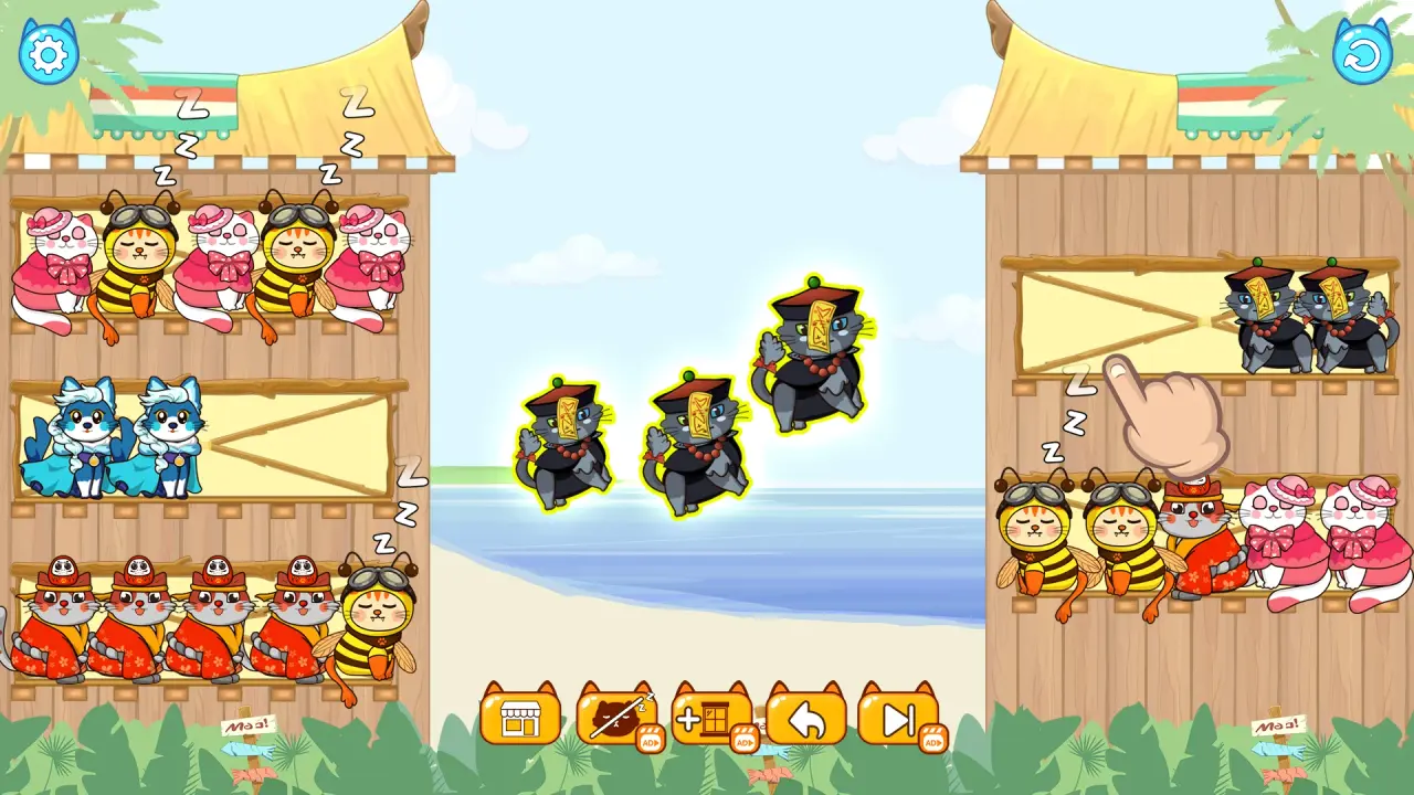 Cat Sort Color Puzzle Game 2.0.4 Apk