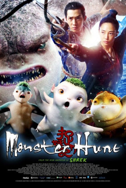 Monster Hunt (2015) Dual Audio Hindi ORG 480p Bluray x264 AAC 400MB ESub