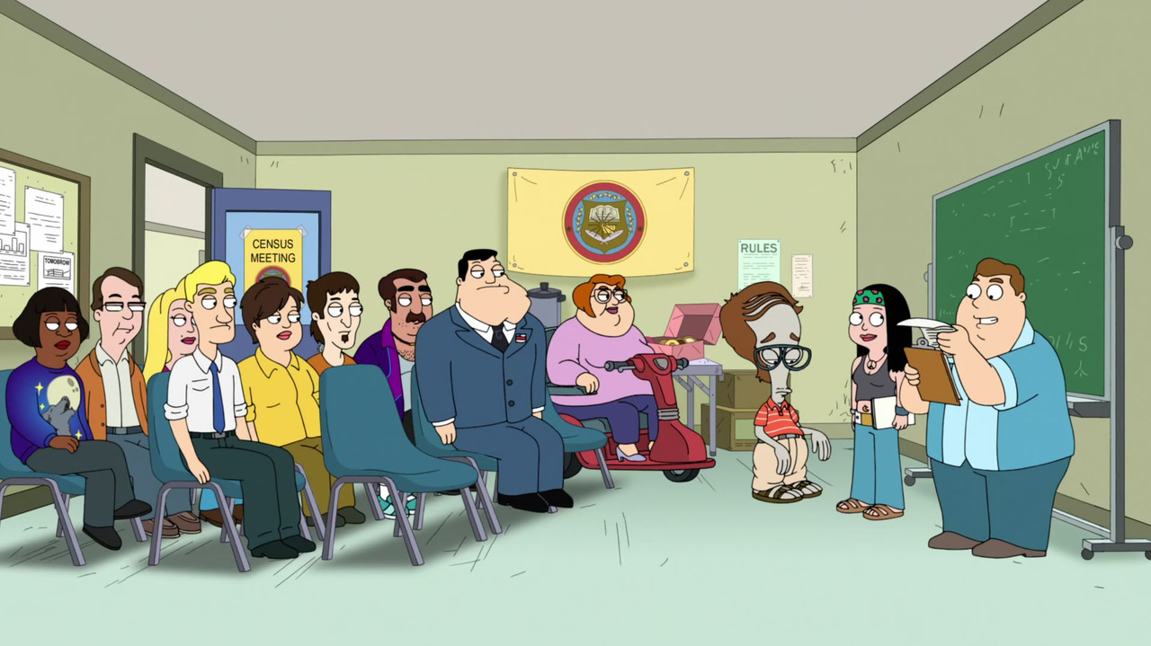 American Dad! (2005) - S15E02 - The Census of the Lambs (1080p W