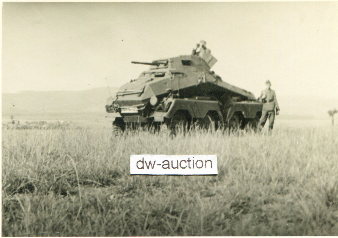 Panzer Aufkl. Abt. 23 , 8 Rad Panzerspähwagen im