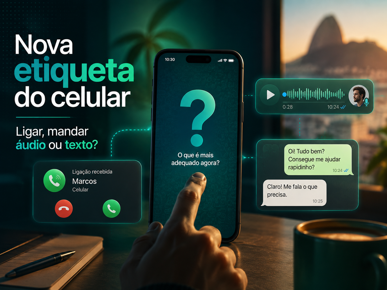 Telefonar sem avisar virou invasão? A nova etiqueta do celular na era do WhatsApp
