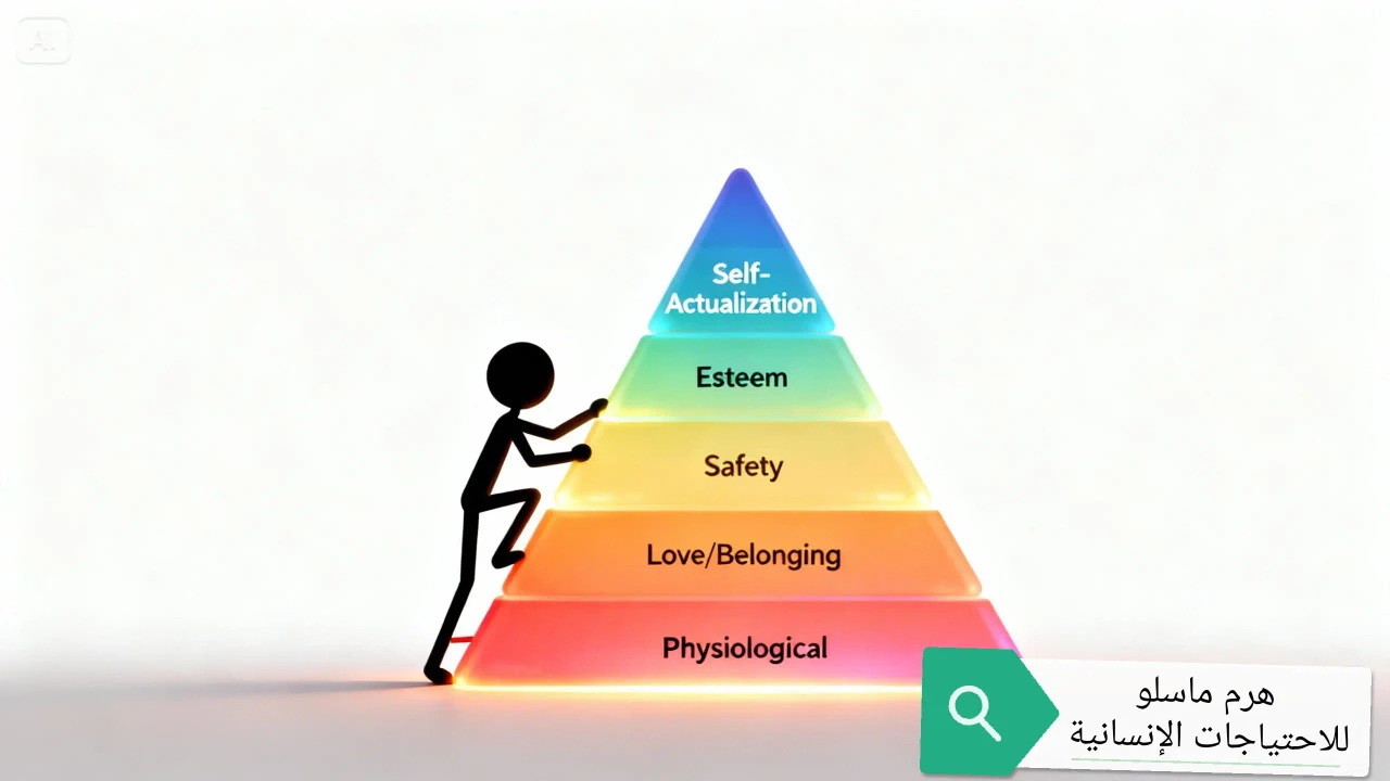 نظريه هرم ماسلو للاحتياجات الإنسانية