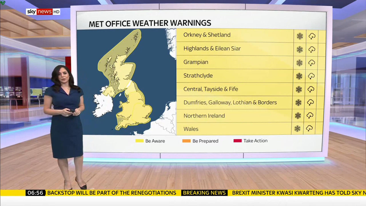 30 January - 06.00.00 - Sunrise. Sarah-Jane Mee with an engaging
