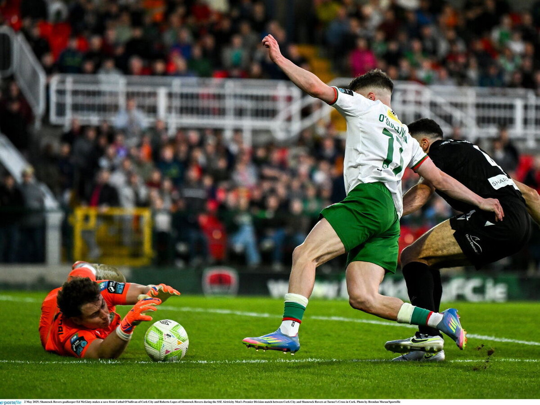 Shamrock Rovers vs Cork City, 02h00 ngày 21/06