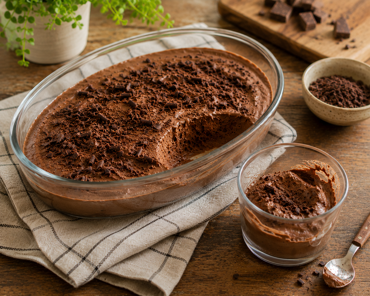 Mousse de chocolate