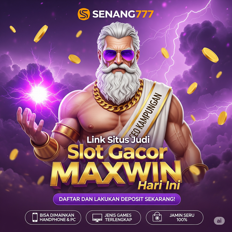 SENANG777: Link Situs Judi Slot Gacor Maxwin Hari ini Slot777 Terpercaya