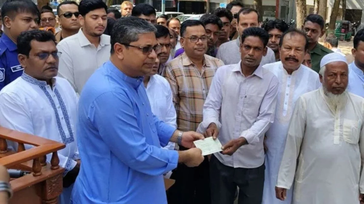 প্রতিমন্ত্রীর গাড়ির ধাক্কায় নিহত ফিরোজার পরিবার পেল ৫ লাখ টাকা