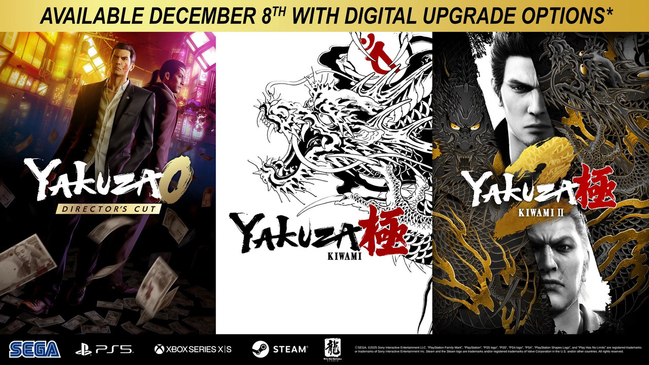 SEGA celebra el 20° aniversario de Like a Dragon y Yakuza con relanzamientos y descuentos especiales SEGA celebra el 20° aniversario de Like a Dragon y Yakuza con relanzamientos y descuentos especiales