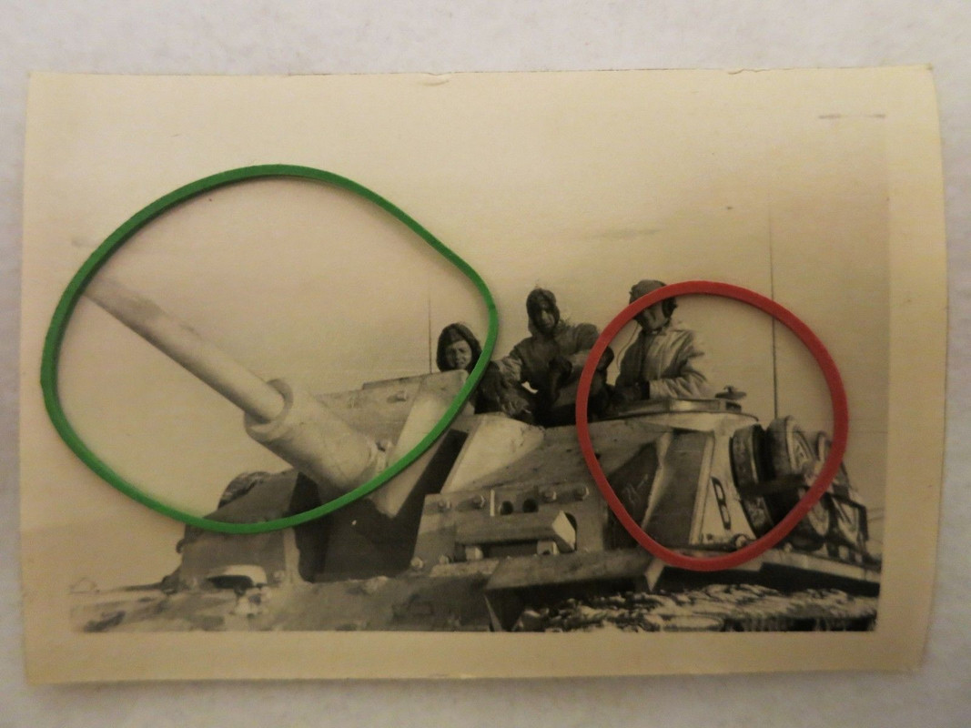 Foto Sturmgeschütz 7,5 lang Russland 6 Winterket