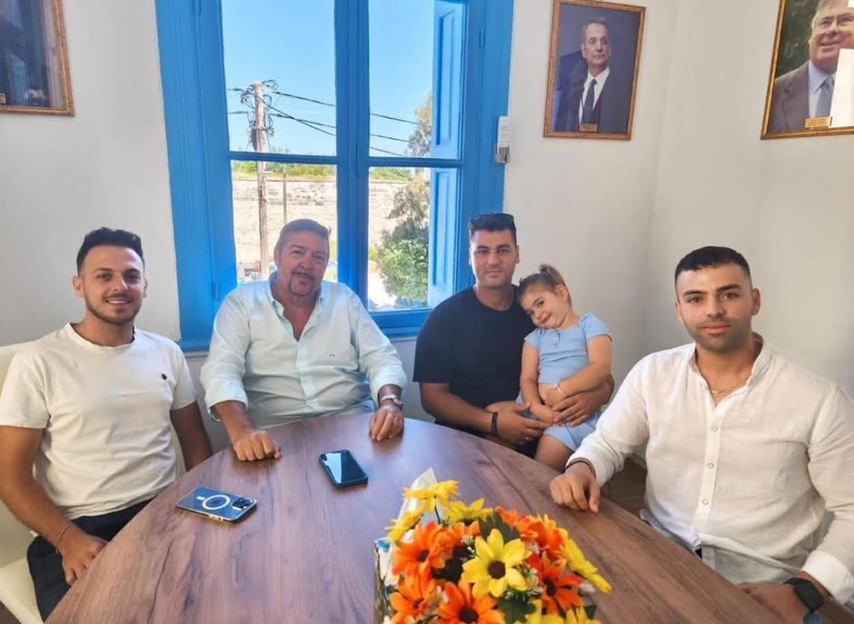ΣΥΝΑΝΤΗΣΗ ΠΡΟΕΔΡΟΥ Δ.Ε.Ε.Π. ΧΙΟΥ ΚΑΙ ΕΝΩΣΗΣ ΣΥΝΟΡΙΑΚΩΝ ΦΥΛΑΚΩΝ ΧΙΟΥ