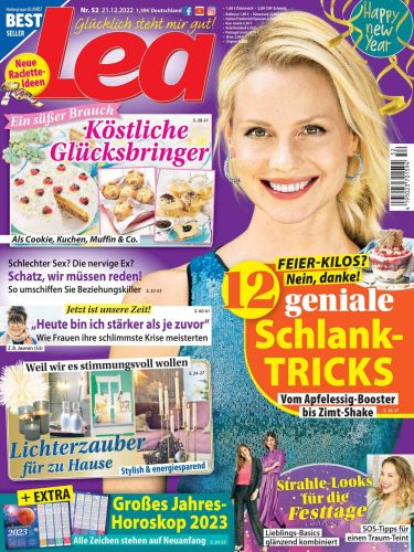 Cover: Lea Frauenzeitschrift No 52 vom 21  Dezember 2022