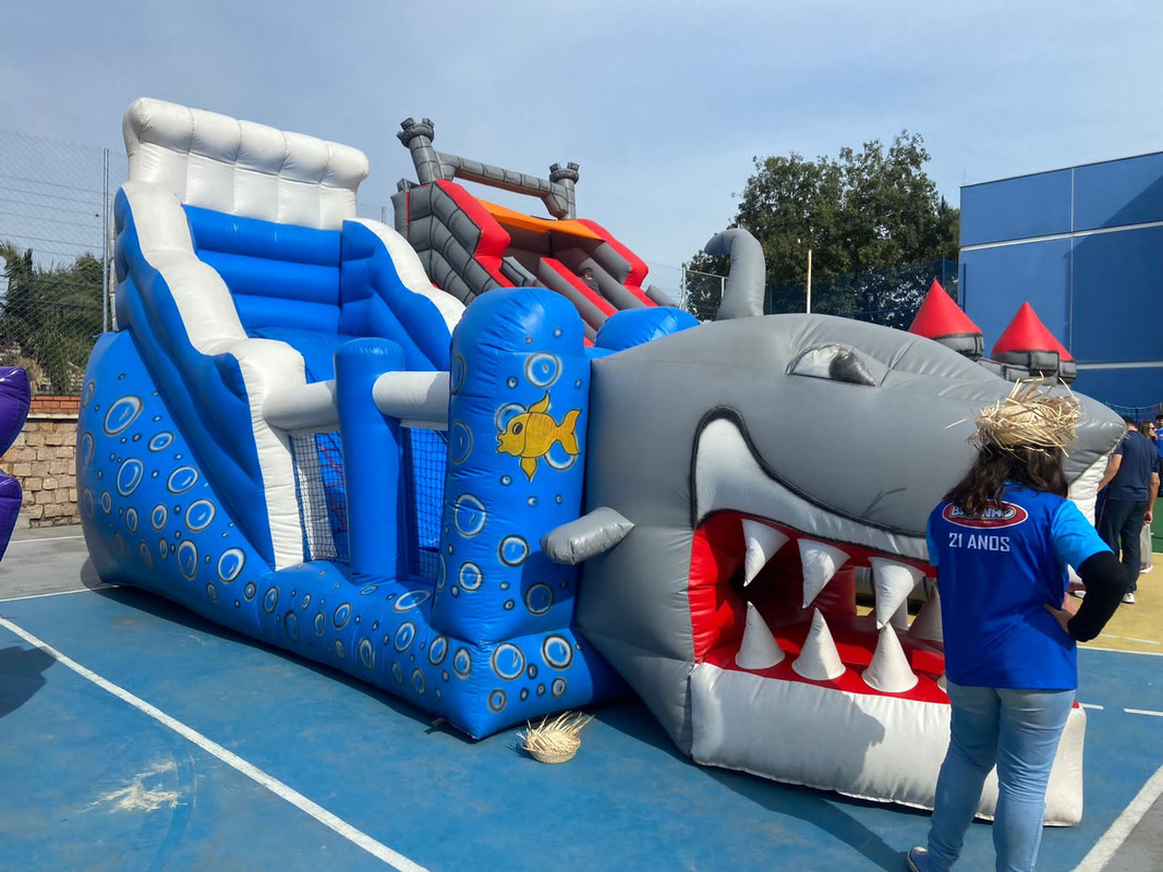 Tobogã Tubarão 2 em 1 - Foto 1