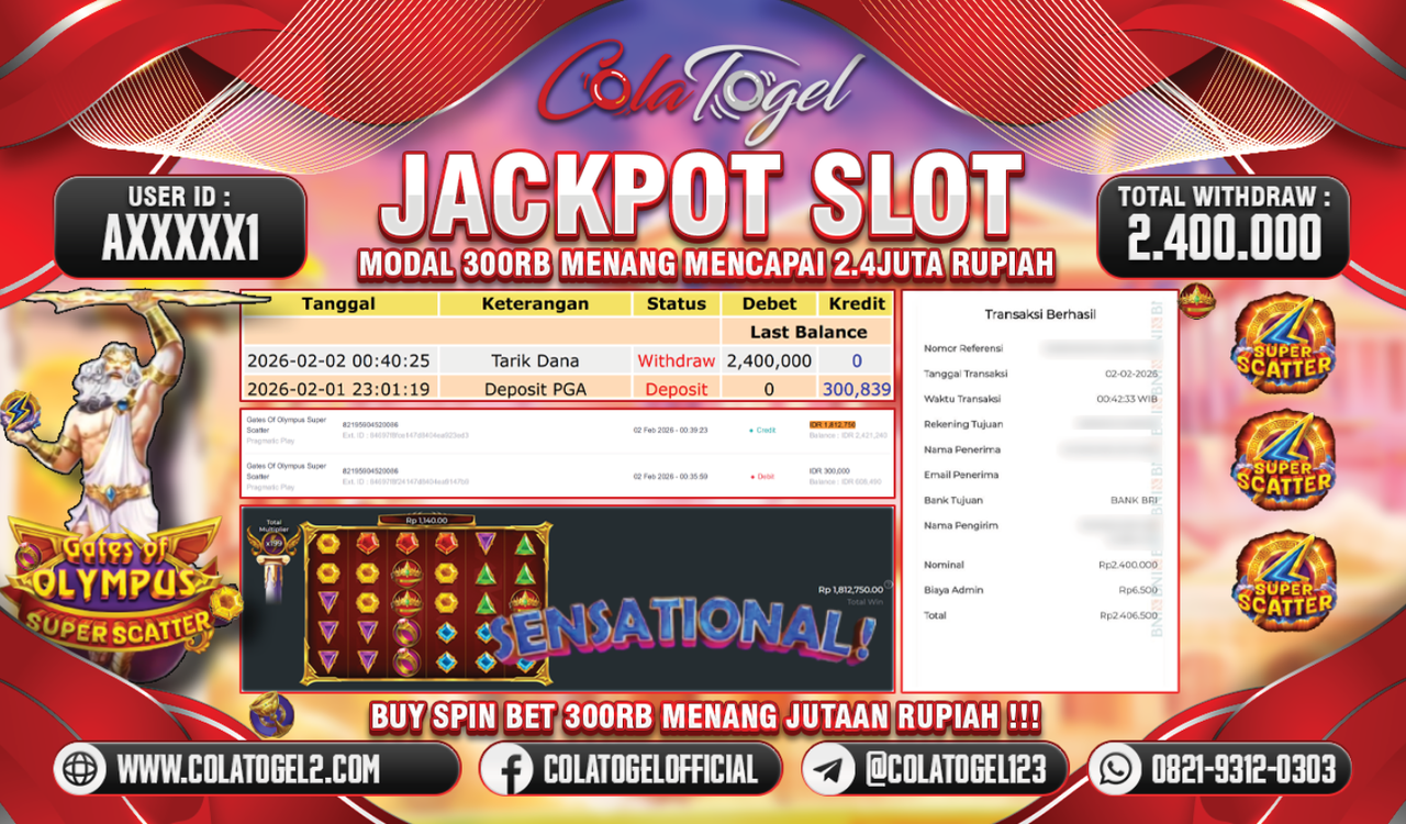 JACKPOT SLOT GACOR!!