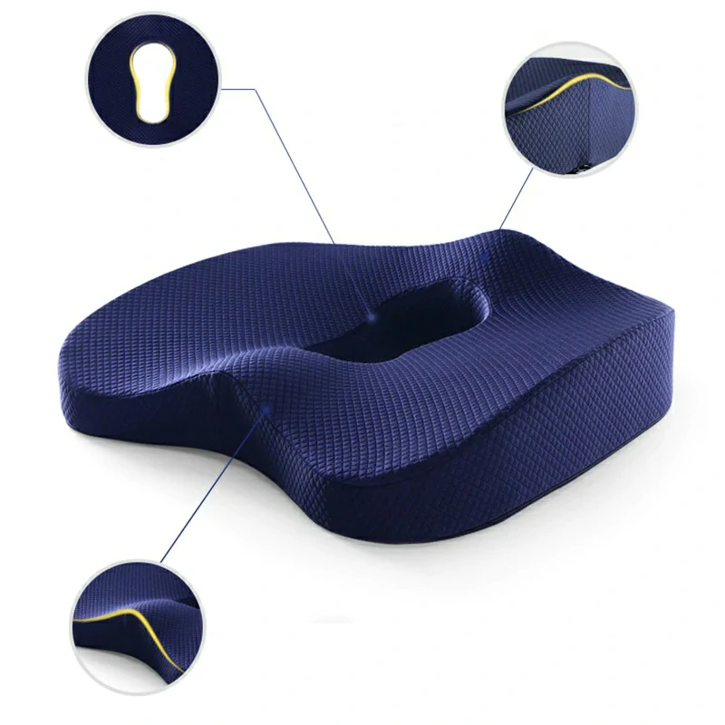 Μαξιλάρι καθίσματος κατά της κατάκλισης επισιοτομίας και αιμορροΐδων  ορθοπεδικό μαξιλάρι καρέκλας | zella.gr