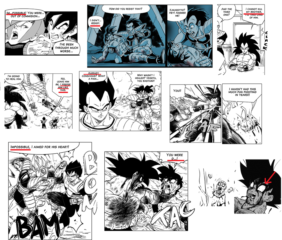 ArtStation - Dragon Ball Multiverse (Fan-Comic)