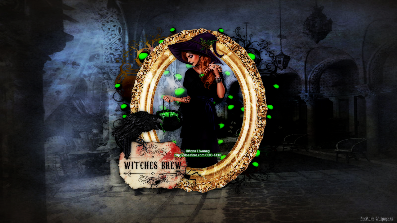 Witches Brew Wallpaper 1920x1080 by Boo Kat2020 — Postimages