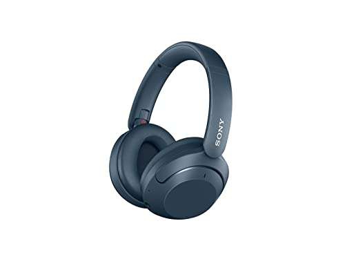 Amazon: Sony Audífonos inalámbricos con Extra Bass y Noise Cancelling WH-XB910N, Azul 