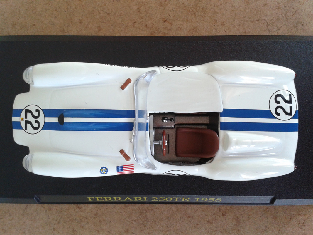 1958 Ferrari 250 Testa Rossa, Ed Hugus, 7º 24 H Le Mans y 4º en 