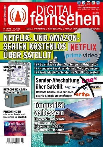 Cover: Digital Fernsehen Magazin No 07 2022