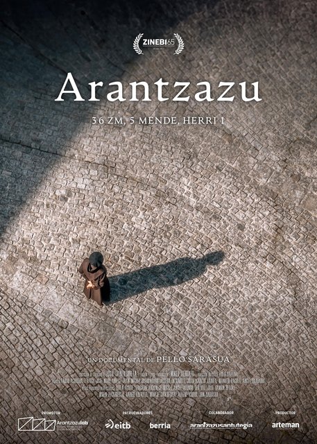 EL DOCUMENTAL “ARANTZAZU”, DE PELLO SARASUA, YA HA SIDO VISTO POR MÁS DE 1.300 ESPECTADORES EN CINES