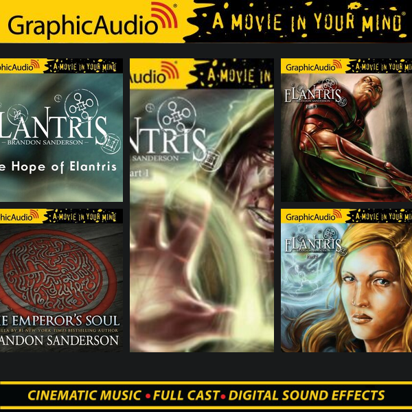 Brandon Sanderson Elantris ( 1-3 Series Set + 2 Side Stories)