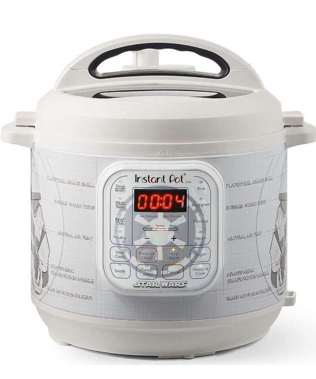 Amazon: Instant Pot Star Wars Duo olla de presión de 6 cuartos de galón, Stormtrooper | Precio antes de pagar 
