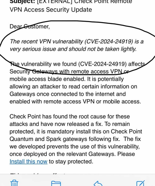 Check Point Remote Access VPN (CVE-2024-24919)