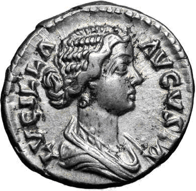 Glosario de monedas romanas. PEINADOS. 12