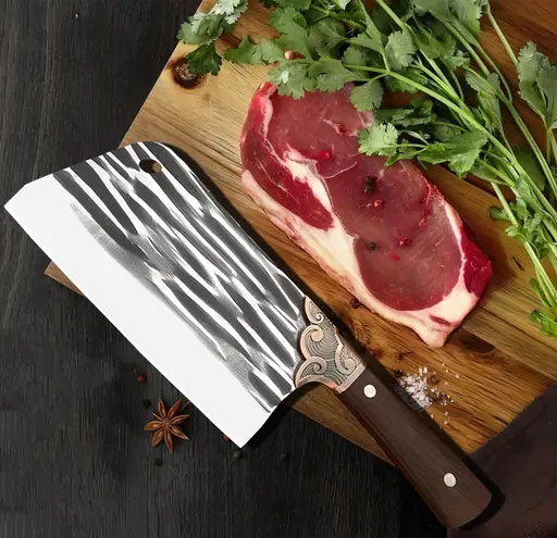 SharpX 1 Pc Stainless Steel Knife Premium Vegetable, Meat Cleaver- Butcher Knife with Pakka Wooden Handle
Color 1 (R503)