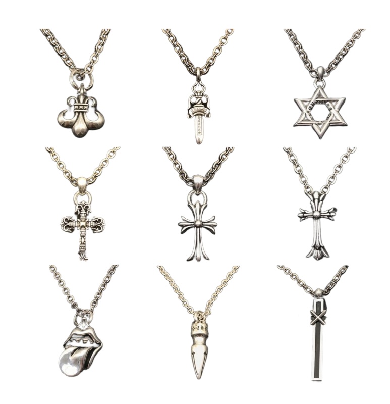 Colgante Chrome Hearts con Cadena
