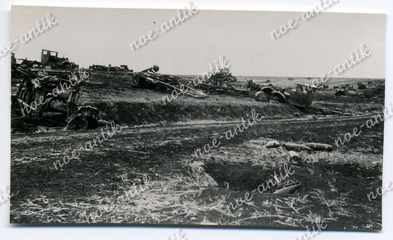 Foto Ostfront Russland Feldzug, zerstörte russis