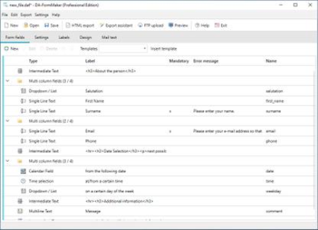 DA FormMaker Professional 4.12.2 DC 11.08.2021 Multilingual