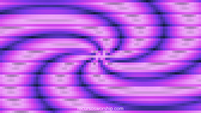 loop vj píxeles púrpura violeta caleidoscopio