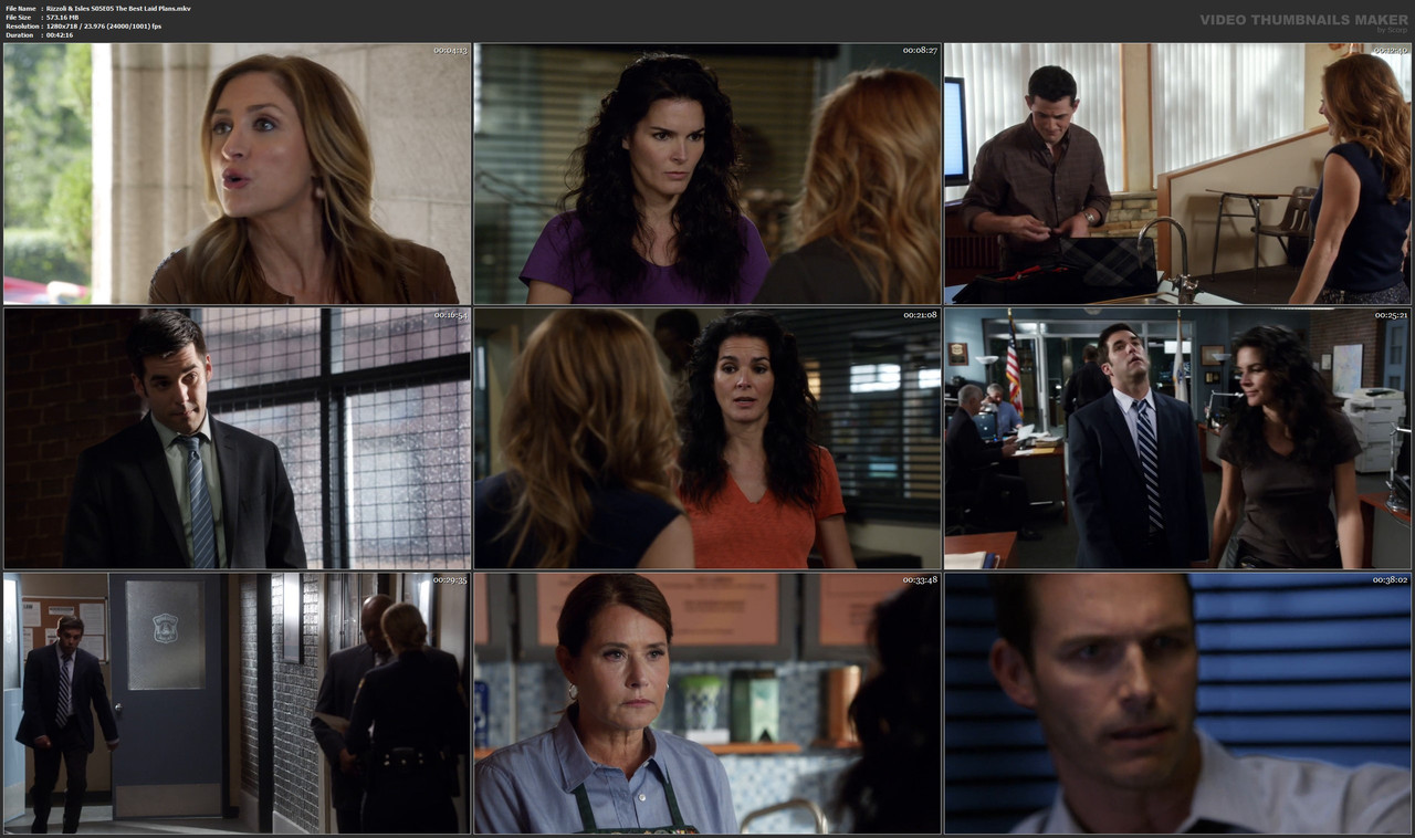Rizzoli & Isles S05E05 The Best Laid Plans.mkv