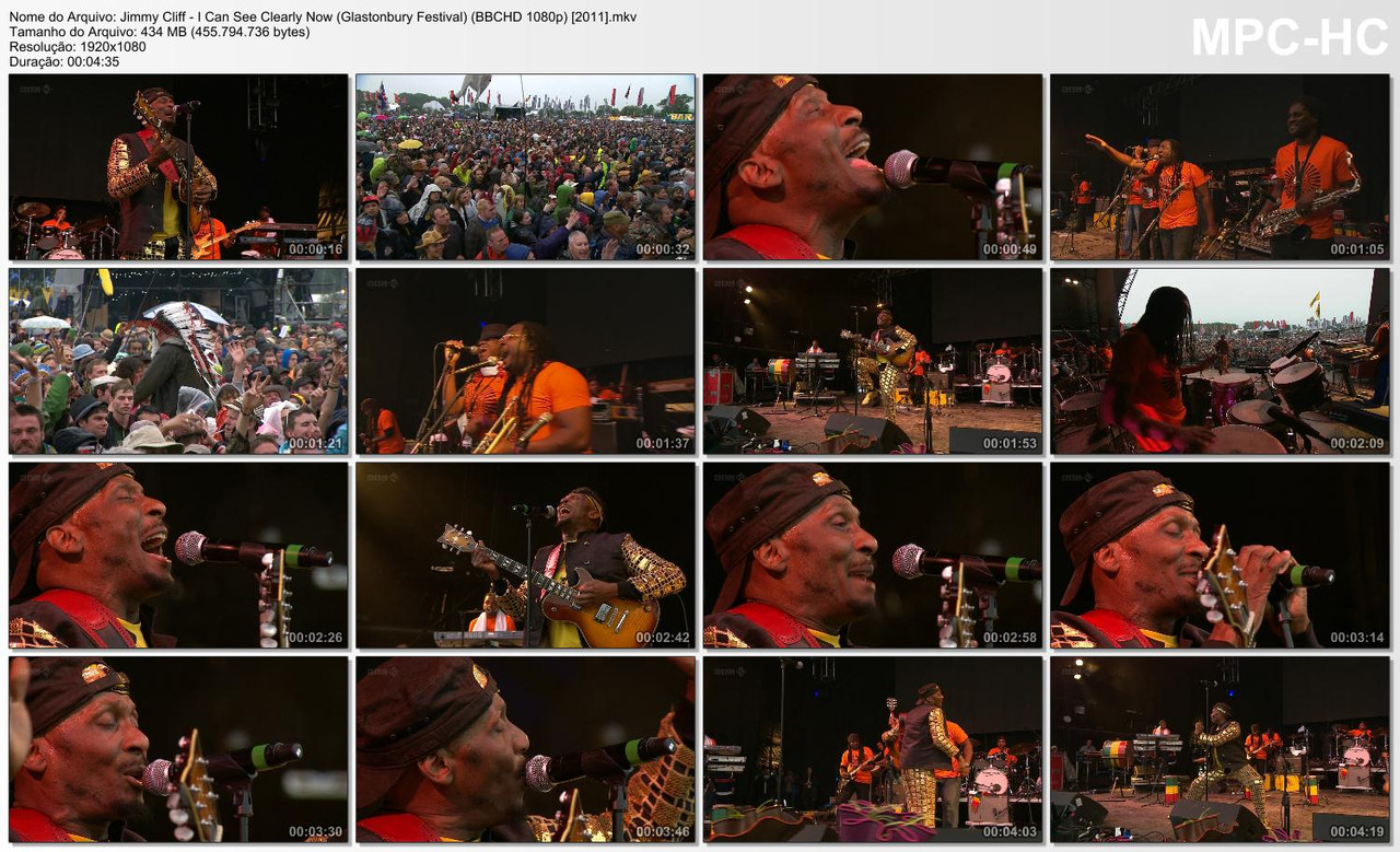Jimmy Cliff - I Can See Clearly Now (Glastonbury Festival) (BBCHD 1080p) [2011]