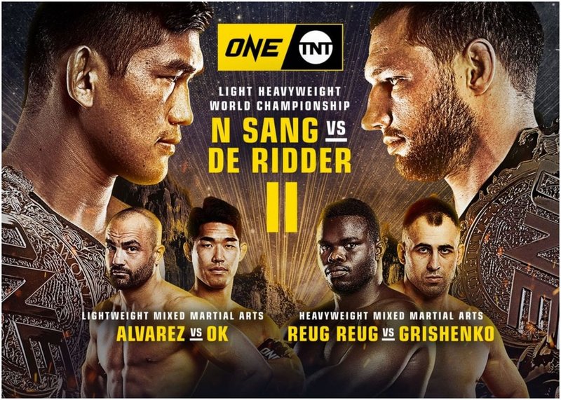 Резултати от ONE on TNT 4: Де Ридер взе и втората титла на Нсанг