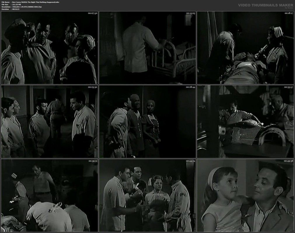 Ben Casey S02E02 The Night That Nothing Happened.mkv